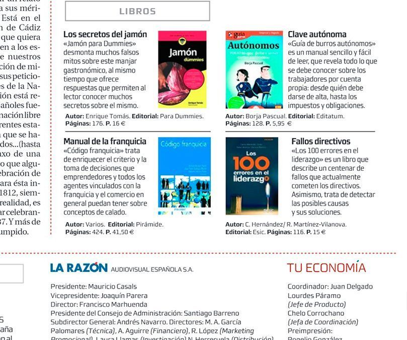 GuíaBurros Autónomos en el diario La Razón