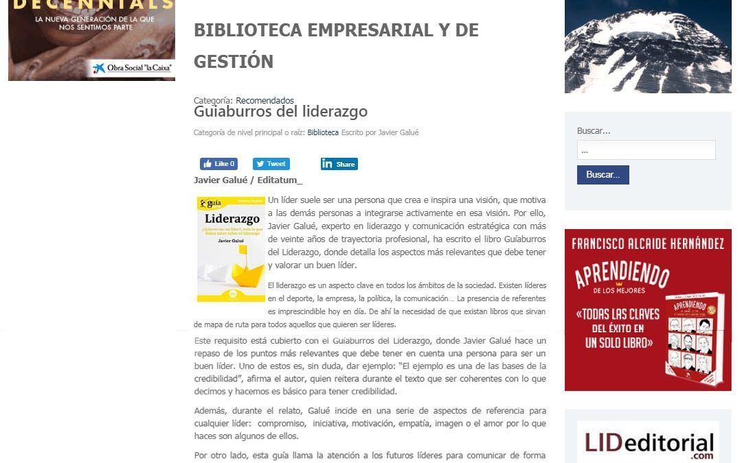 GuíaBurros: Liderazgo en la revista Executive Excellence