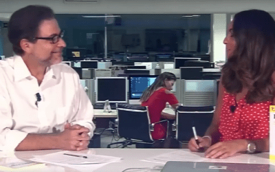 Javier Galué, autor del GuíaBurros: Liderazgo, en el programa La redacción abierta de verano, en Intereconomía