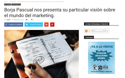 Colaborum, medio especializado en economía, habla sobre el último trabajo de Borja Pascual