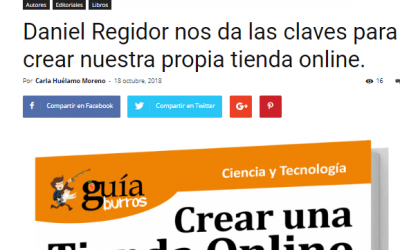 “GuíaBurros Crear una tienda online con WordPress” en Casa de Letras.